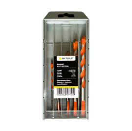 Universele Borenset 5-delig - Multi Material - 4 tot 10 mm