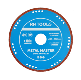 Diamant Metaal Slijpschijf voor Aluminium, RVS en Metaal - 125 x 22,23 mm