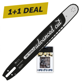 Kettingzaagblad 50 cm 3/8 1.6 mm Advanced Cut + Zaagketting