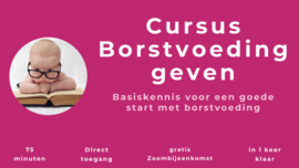 Cursus "Borstvoeding geven"