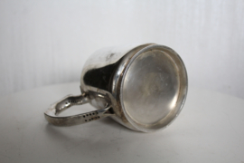 Art Deco verzilverde theepot