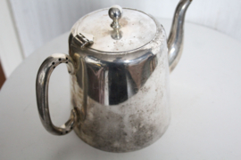 Antiek verzilverde theepot