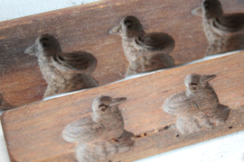 Dubbele chocolade mal met eendjes - hout