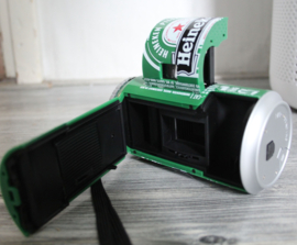 Heineken blikje - 35 mm camera