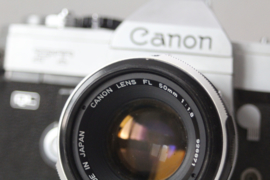 Canon FT QL met canon lens FL 50mm 1:1.8