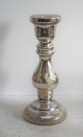 Armeluis of Boeren zilveren kandelaar, 19e eeuw