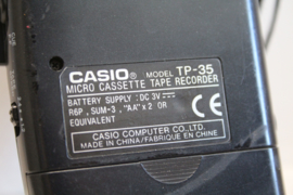 Casio TP-35 dictafoon