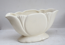 Darthmouth Devon - Creamware vintage bloempot tulpdesign