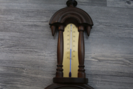 Vintage Barometer met thermometer