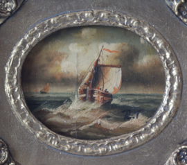 Rene Tempur - Maritiem schilderij van een zeilschip op zee