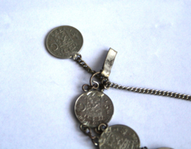 Armand - met zilveren 1/10 gulden, NL Indië