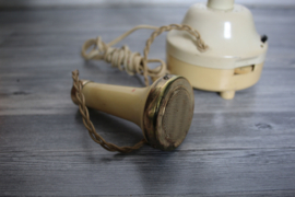 Vintage jaren '60 candlestick telefoon transistor radio