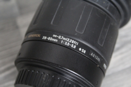 Lens: Tamron objectief voor Canon 28-80mm