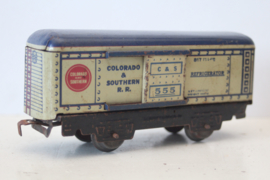 Marx Toys 555 - Refigirator wagon - Colorado & Southern - ca 1937/38