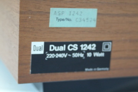 Dual 1242 - Vol automatische platenspeler (1978-1979)