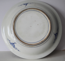 Majestueuze Imari schaal, maar liefst 52 cm in diameter - Japan - Eind 19e eeuw