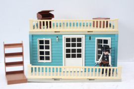 Playmobil Western huis / bank met accessoires