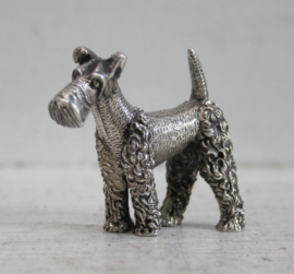 Zilveren miniatuur - Fox Terrier