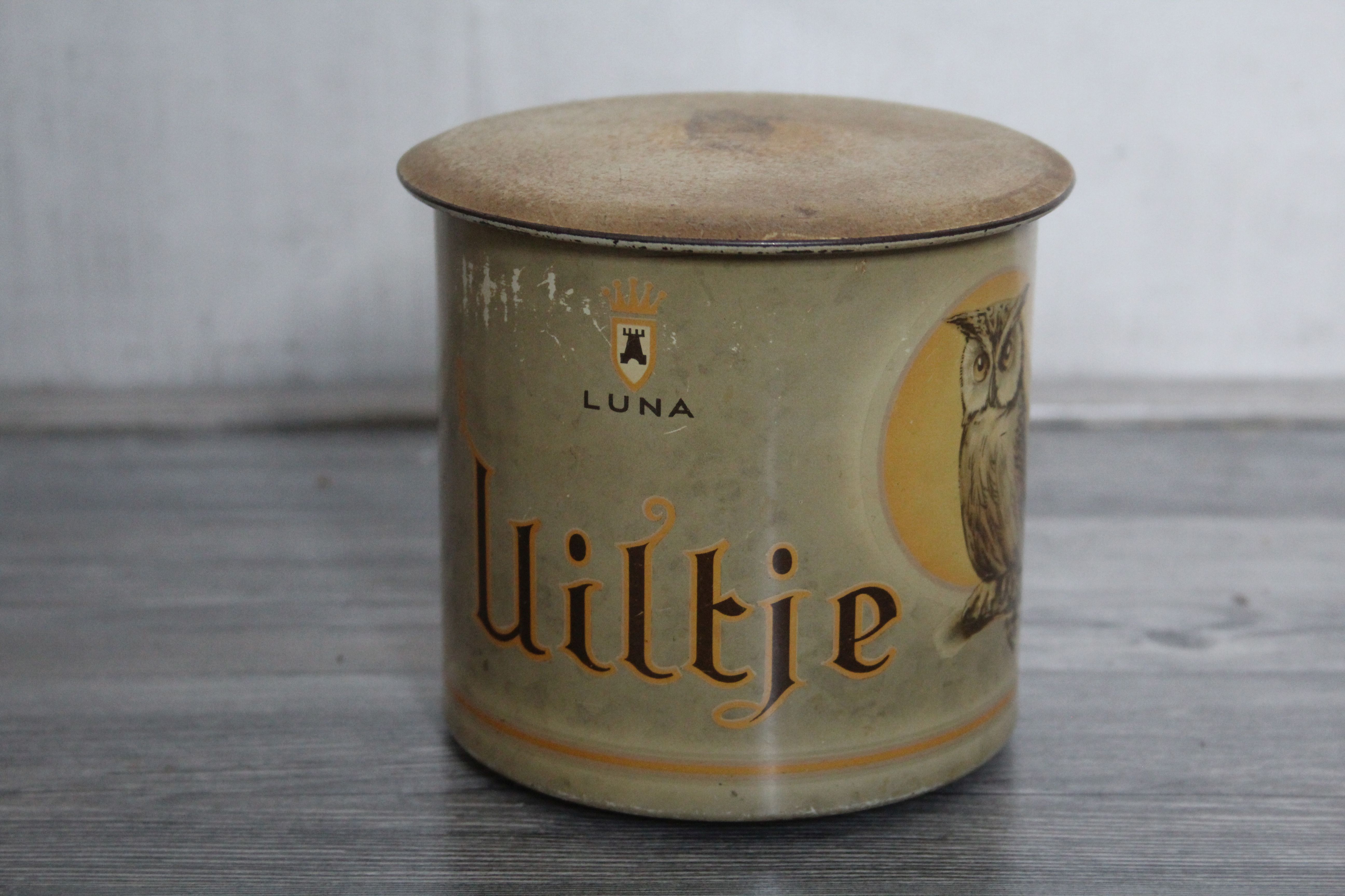 Sigarenblik "Uiltje"