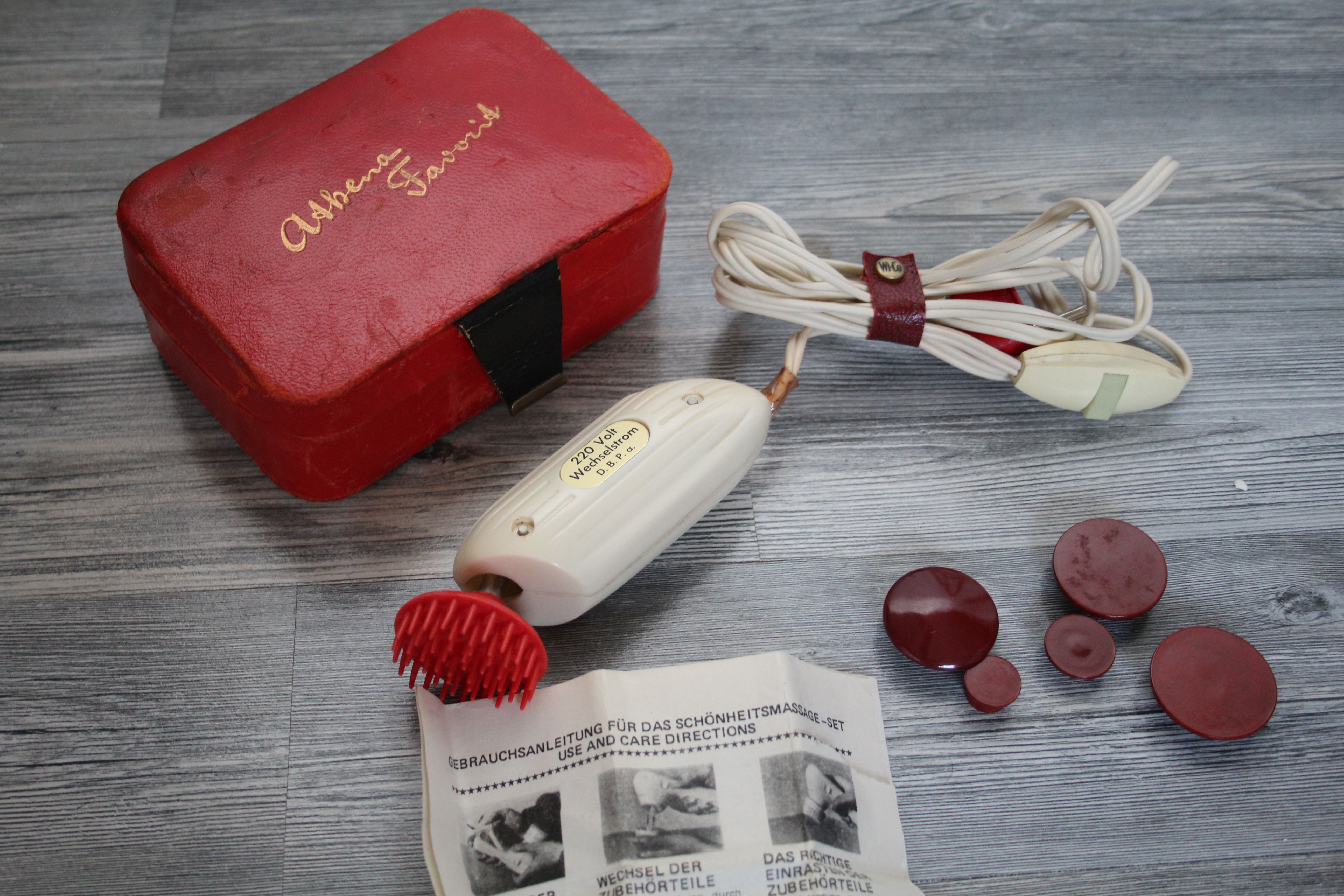 Vintage massage apparaat - Athena Favorit