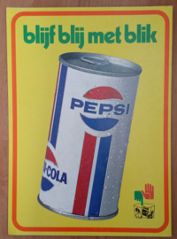 Vintage Pepsi reclamebord
