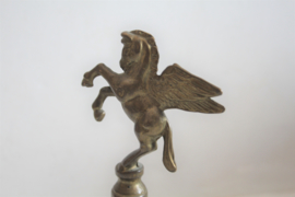 Bel met Pegasus (vliegend paard) - Brons