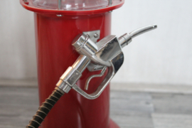 Supertest drank dispenser - antieke / vintage benzinepomp