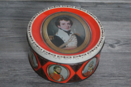 Vintage Mackingtosh's quality street blik, portretten