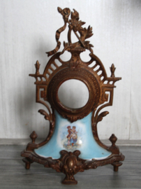 Art Nouveau bronzen klokbehuizing