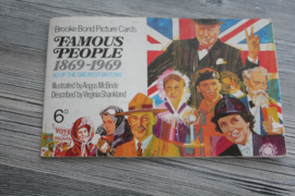Brooke bond Picture cards, Thee kaartjes - Famous People