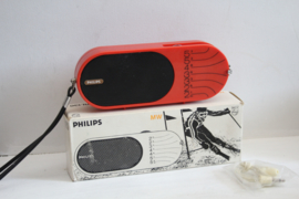 Transistor Radio - Philips 90RL136 rood