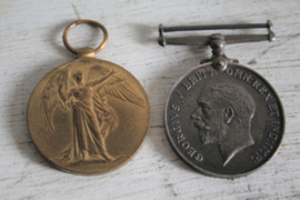 WW1 medailles - 84190 Private S Panter - Royal Army Medical Corps - V. Koninkrijk