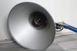Pileprodukter Lund Type A-111 bureaulamp in blauw - Zweden jaren '70