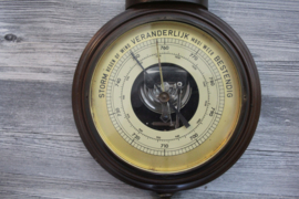 Vintage Barometer met thermometer