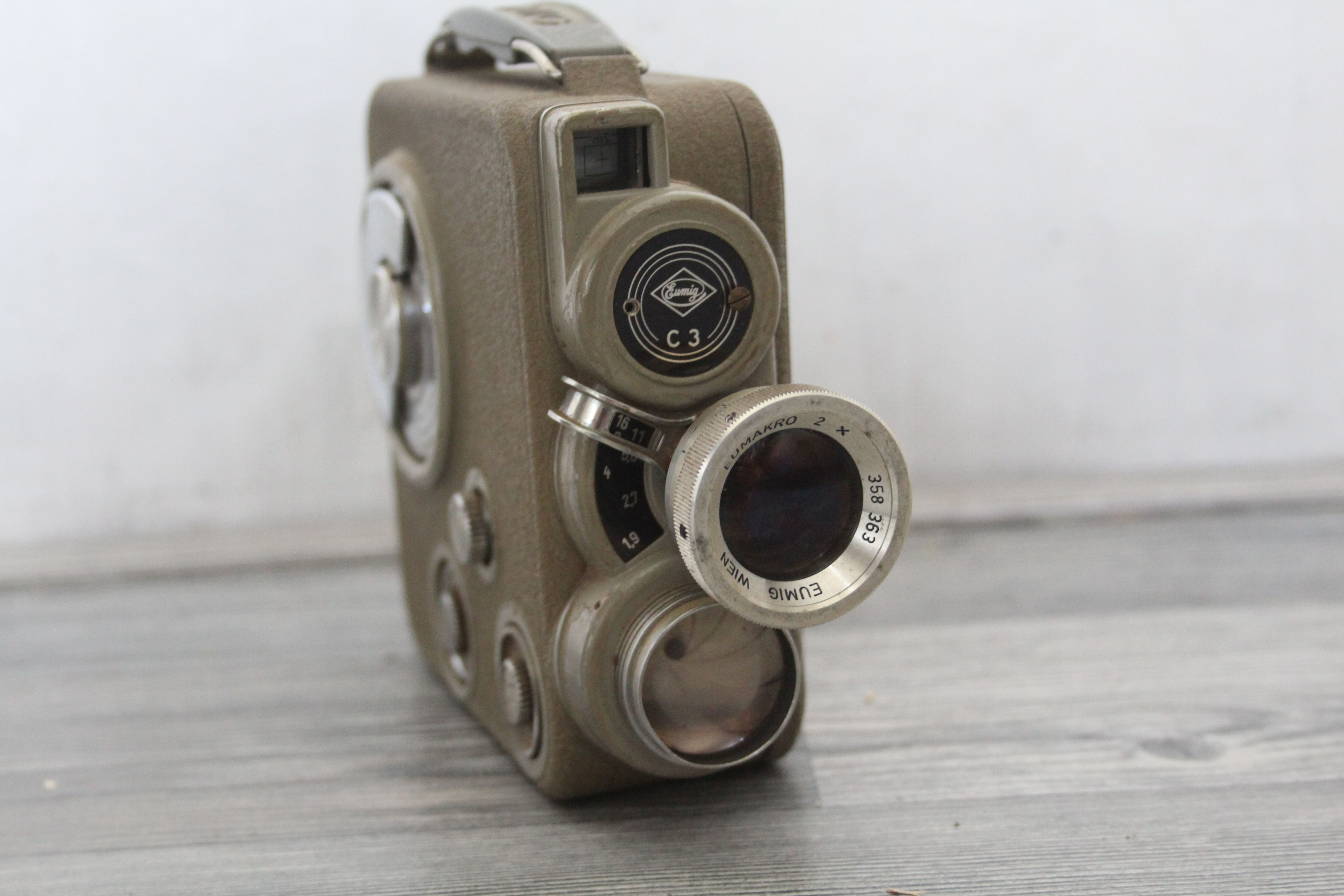 Eumig C3 8mm filmcamera