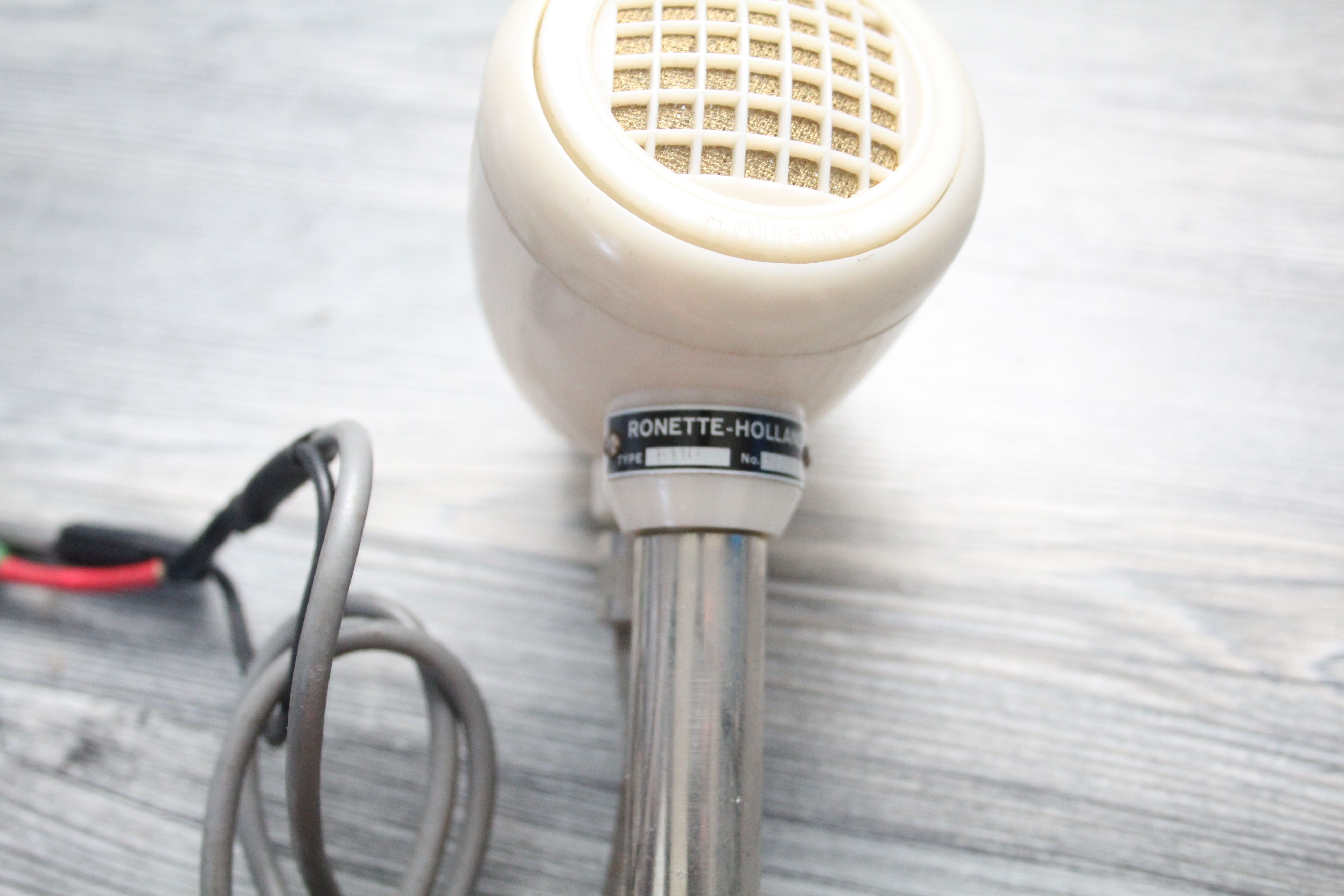 Ronnette  B 110 'Reporter'  kristalmicrofoon