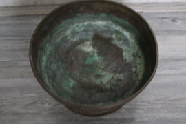 Betelkom, fruitschaal - Brons