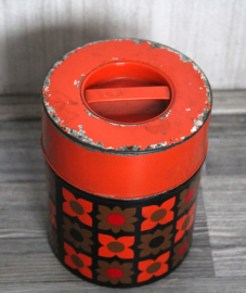 Vintage HEMA voorraad blik, jaren '70