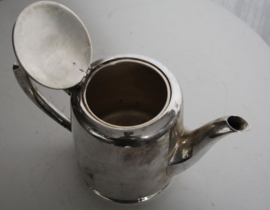 Art Deco verzilverde theepot