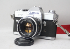 Canon FT QL met canon lens FL 50mm 1:1.8