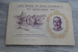 WD Hills sigaretten kaartjes the Reign of King George V(1935)