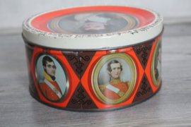 Vintage Mackingtosh's quality street blik, portretten