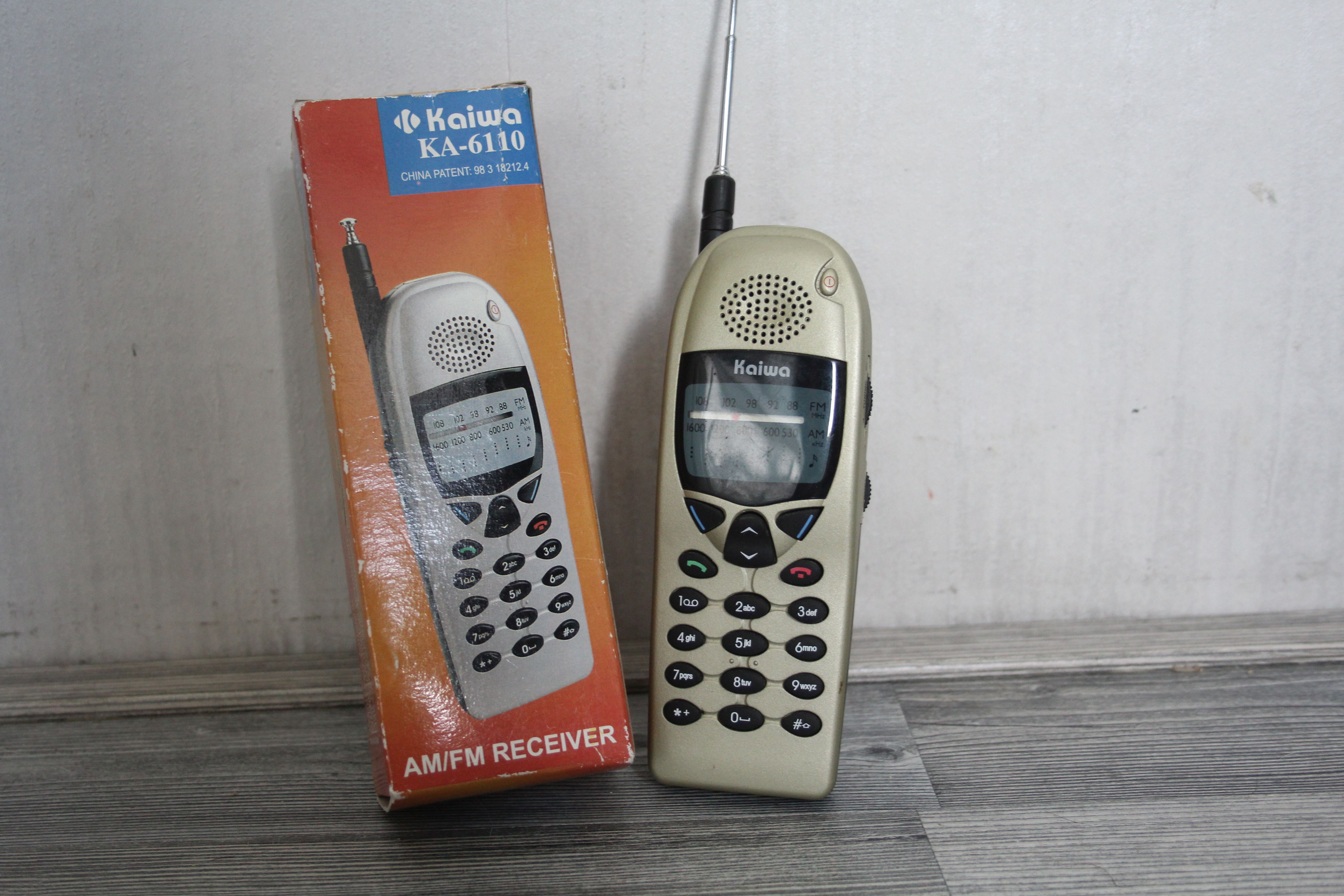 Transistor radio - Kaiwa KA-6110 (mobiele telefoon)