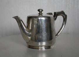 Art Deco verzilverde theepot