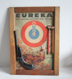 Mayer & Grammelspacher - 'Eureka' dart pistol op originele kaart - 1940-1949 - Duitsland
