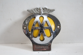 Automobilia: Embleem / Car Badge Verenigd Koninkrijk - AA - 1960-1970