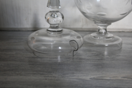 Franse punch of bowl pot. 19e eeuw