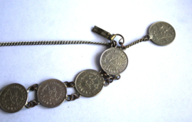 Armand - met zilveren 1/10 gulden, NL Indië