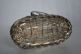 verzilverd broodmandje