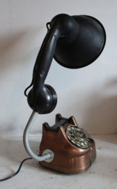 Antieke telefoonlamp